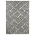 Webster Grey Cream Diamond Two Toned Rug from Roseland Furniture