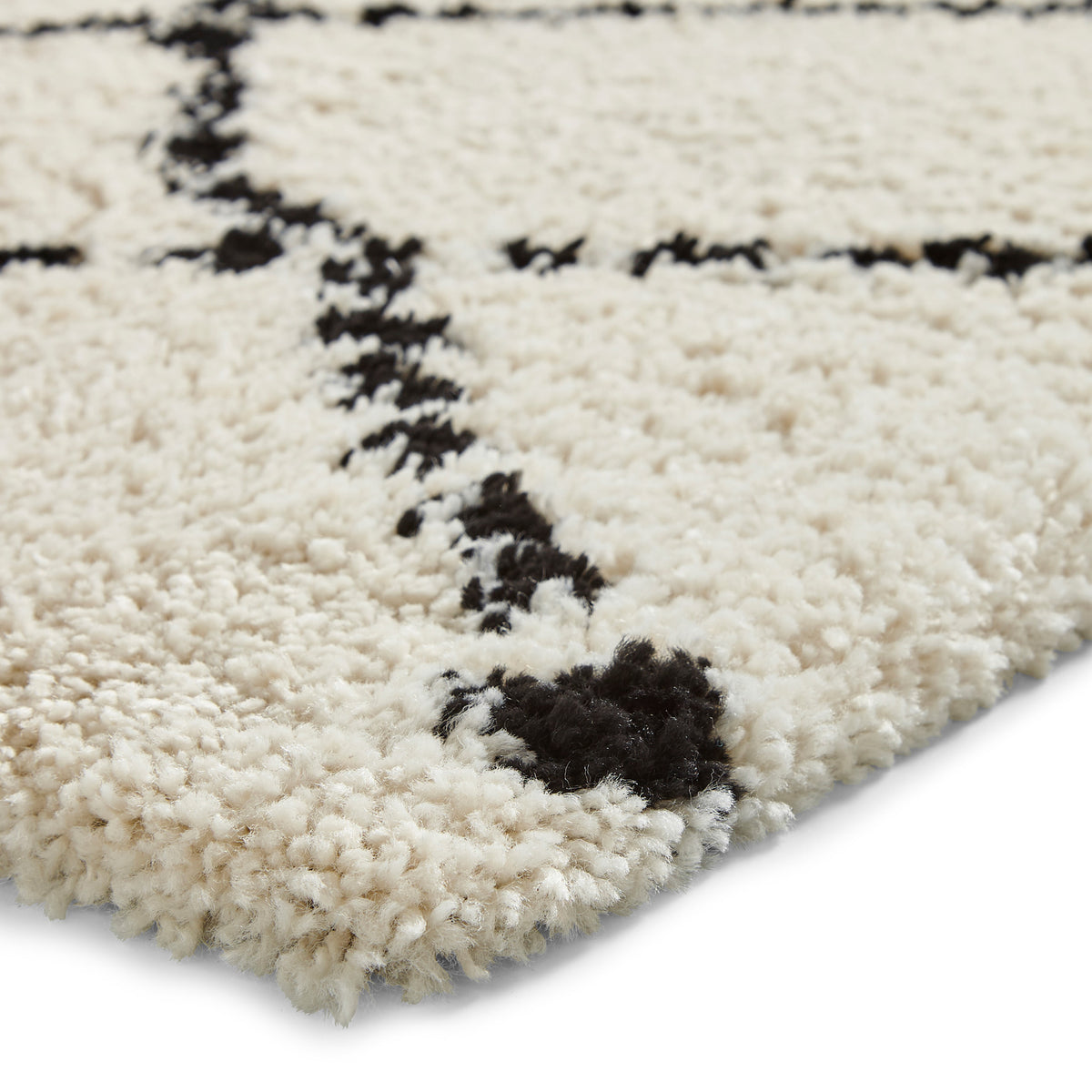 Webster Ivory Diamond Two Toned Rug