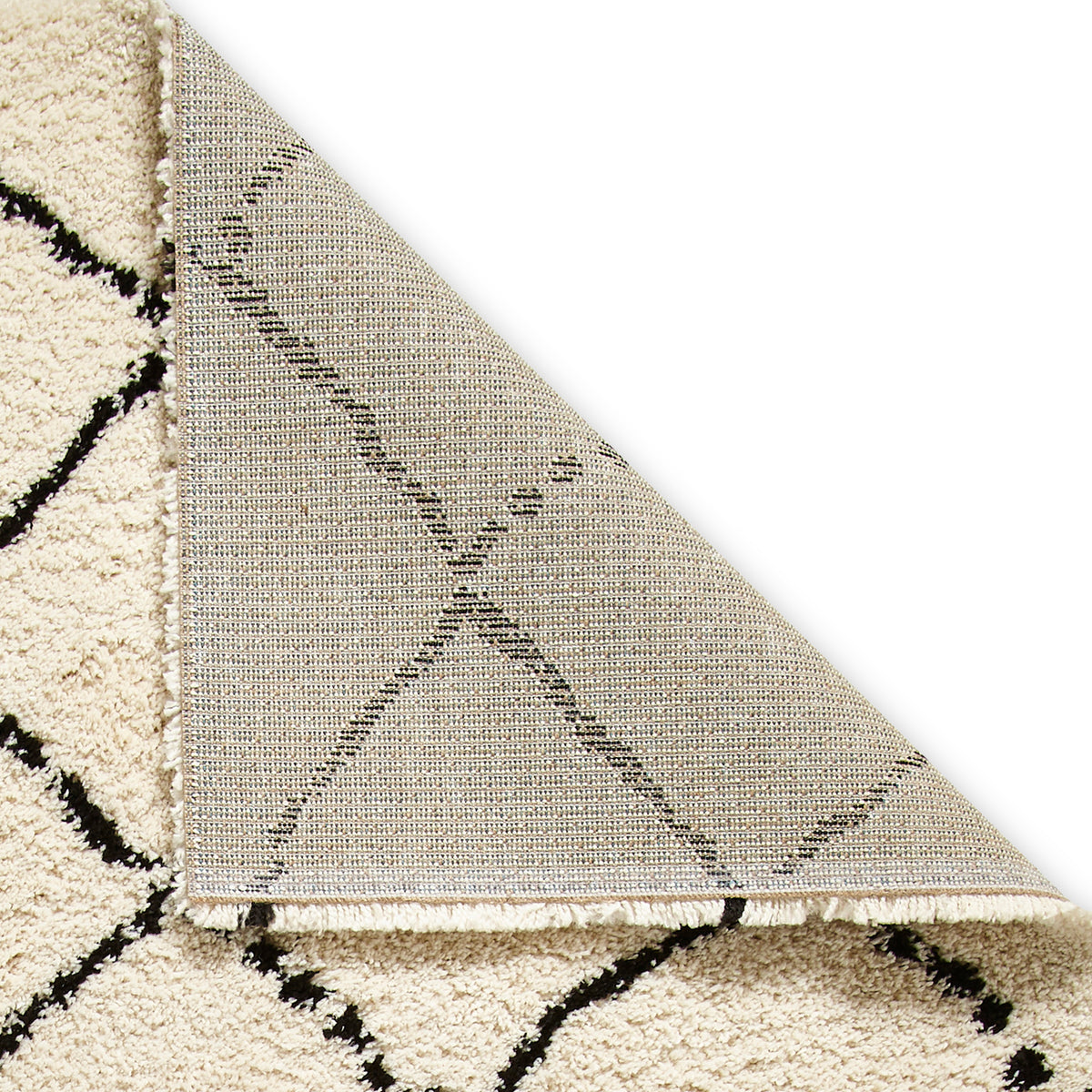 Webster Ivory Diamond Two Toned Rug