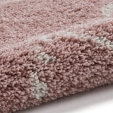 Webster Rose Pink Diamond Two Toned Rug