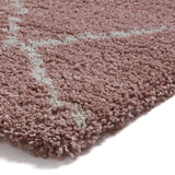 Webster Rose Pink Diamond Two Toned Rug