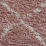 Webster Rose Pink Diamond Two Toned Rug