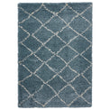 Webster Teal Diamond Two Toned Rug from Roseland Furniture