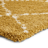 Webster Yellow Diamond Two Toned Rug
