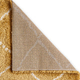 Webster Yellow Diamond Two Toned Rug