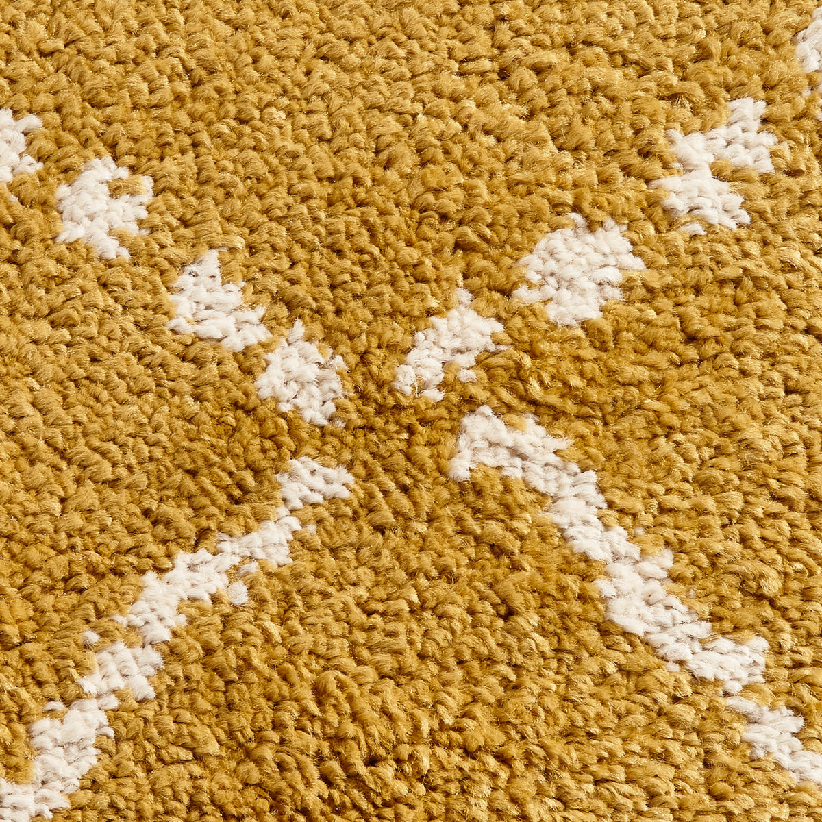Webster Yellow Diamond Two Toned Rug