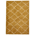 Webster Yellow Diamond Two Toned Rug from Roseland Furniture