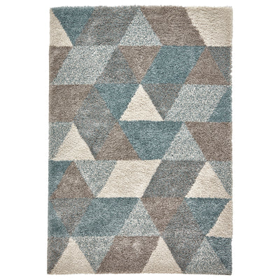 Webster Triangle Geometric Rug