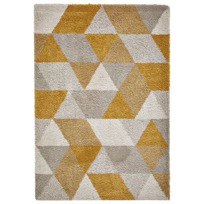 Webster Triangle Geometric Rug