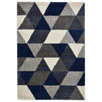 Webster Triangle Geometric Rug