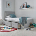 Wilson Wooden 3 Dawer Bed Frame Grey from Roseland Furniture