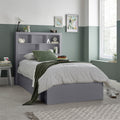 Cooper Wooden Ottoman Storage Bed Frame Grey from Roseland Furniture