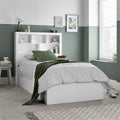 Cooper Wooden Ottoman Storage Bed Frame Grey from Roseland Furniture