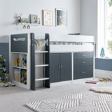 Murray Mid Sleeper Storage Bed Frame Close5 from Roseland Furniture