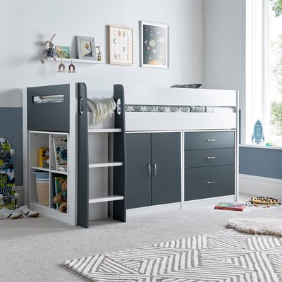 Murray Mid Sleeper Storage Bed Frame