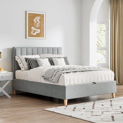 Marilyn Velvet Ottoman Storage Bed