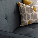 Prudi 2 Seater Sofa Bed Grey from Roseland Furniture