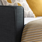 Prudi 2 Seater Sofa Bed Grey from Roseland Furniture