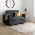 Prudi 2 Seater Sofa Bed Grey from Roseland Furniture