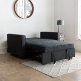 Prudi 2 Seater Sofa Bed Grey from Roseland Furniture