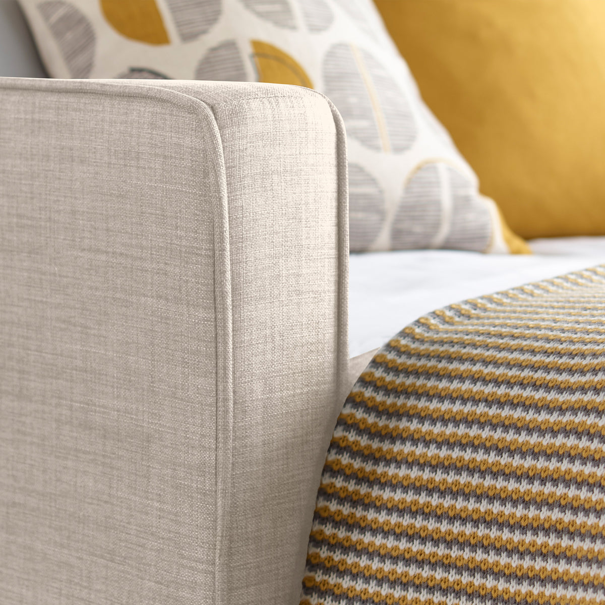 Prudi 2 Seater Sofa Bed Natural from Roseland Furniture