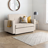Prudi 2 Seater Sofa Bed Natural from Roseland Furniture
