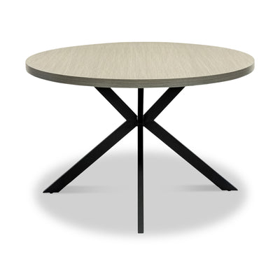 Langley 120cm Oak Effect Round Dining Table