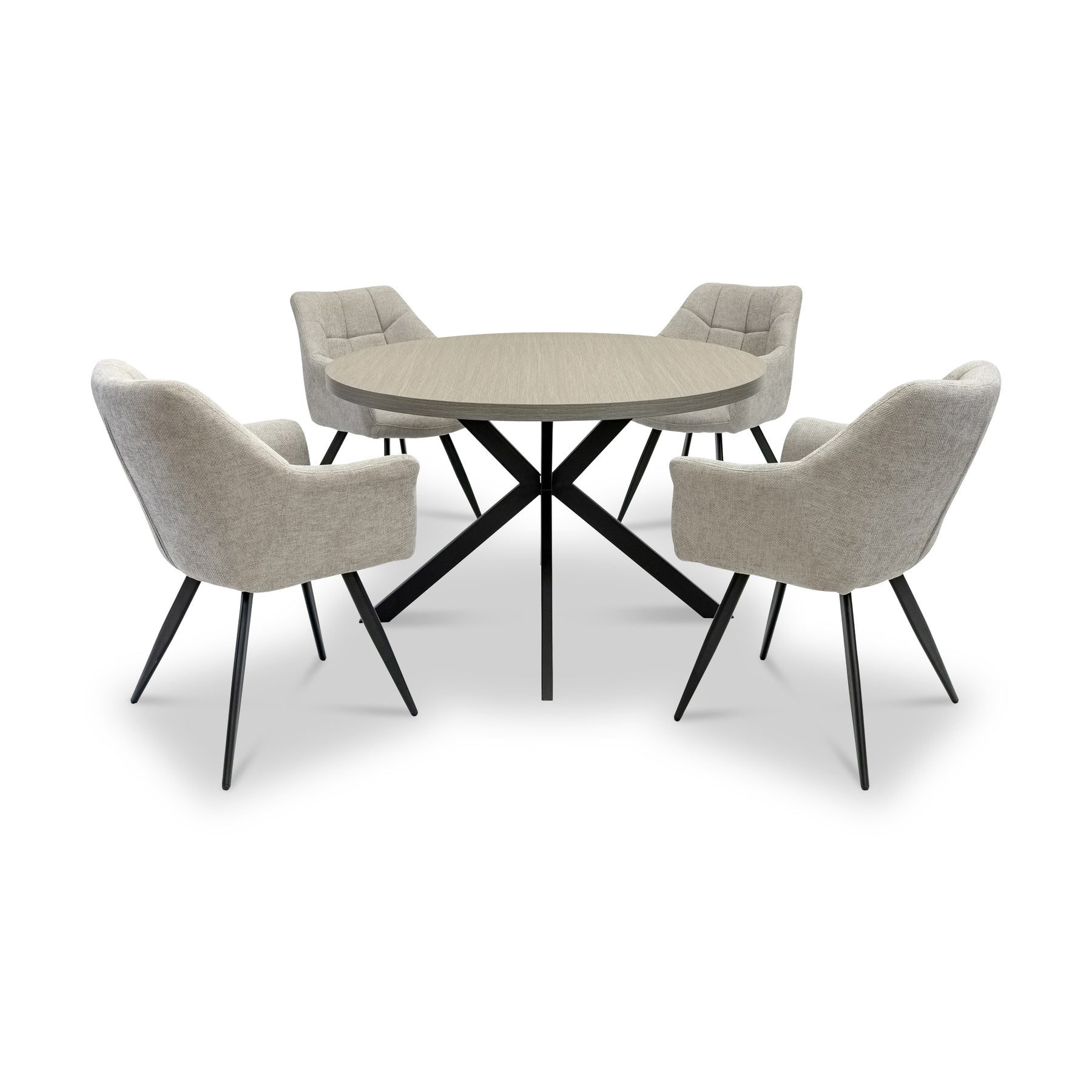 Langley 120cm Round Dining Table from Roseland Furniture