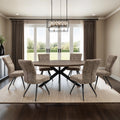 Haden 180cm Oval Dining Table Dims from Roseland Furniture