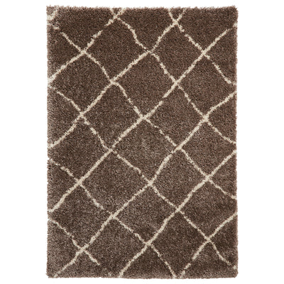 Durham Berber Diamond Shaggy Rug