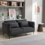 Ellison Piped 2 Seater Sofa Dims from Roseland Furniture