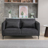 Ellison Piped 2 Seater Sofa Dims from Roseland Furniture