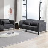 Ellison Piped 2 Seater Sofa Dims from Roseland Furniture