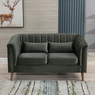 Lucille Velvet 2 Seater Sofa