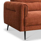 Lindell 3 Seater Sofa Rust from Roseland Furniture