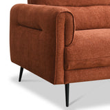 Lindell 2 Seater Sofa Rust from Roseland Furniture