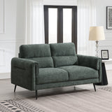 Lindell 2 Seater Sofa Moss from Roseland Furniture