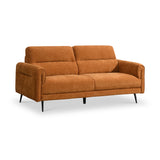Lindell 3 Seater Sofa Gold from Roseland Furniture