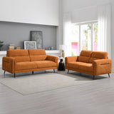 Lindell 2 Seater Sofa Gold from Roseland Furniture