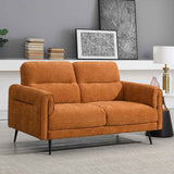 Lindell 2 Seater Sofa Gold from Roseland Furniture