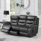Micah Faux Leather Power 3 Seater Recliner Sofa from Roseland Furniture