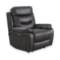 Micah Faux Leather Power Recliner Armchair from Roseland Furniture