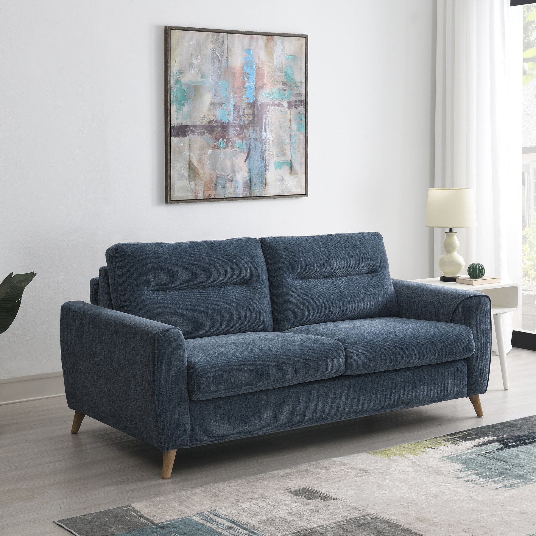 Miara Sofabed Blue from Roseland Furniture
