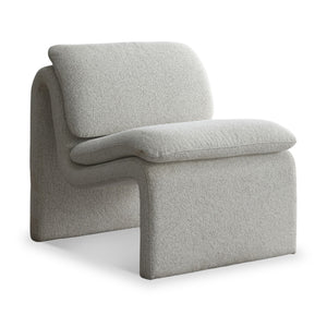 Celeste Sleek Curved Accent Chair