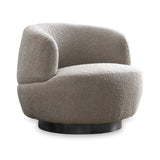 Astra Boucle Swivel Accent Chair from Roseland Furniture