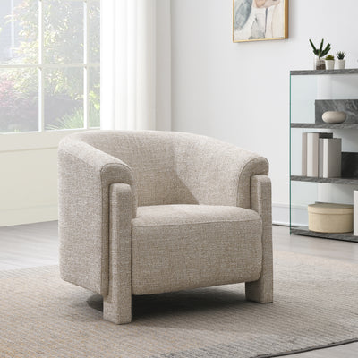 Callistro Curved Accent Chair