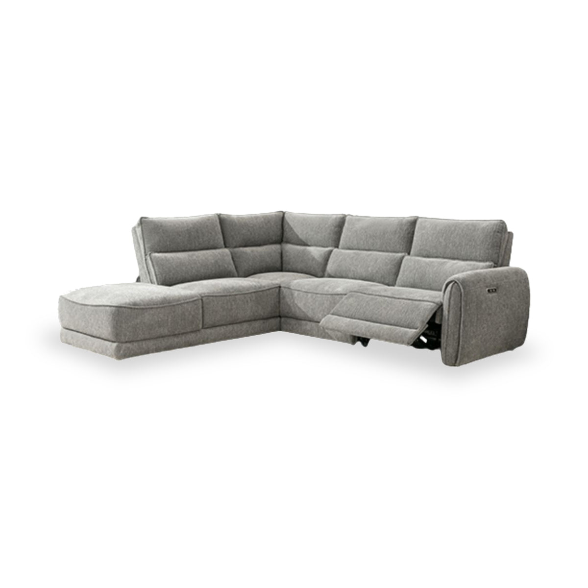 Hesper Power Recliner Corner Sofa LH Angle1 from Roseland Furniture