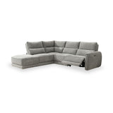 Hesper Power Recliner Corner Sofa LH Angle1 from Roseland Furniture