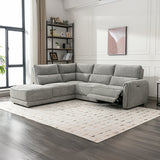 Hesper Power Recliner Corner Sofa LH Angle1 from Roseland Furniture