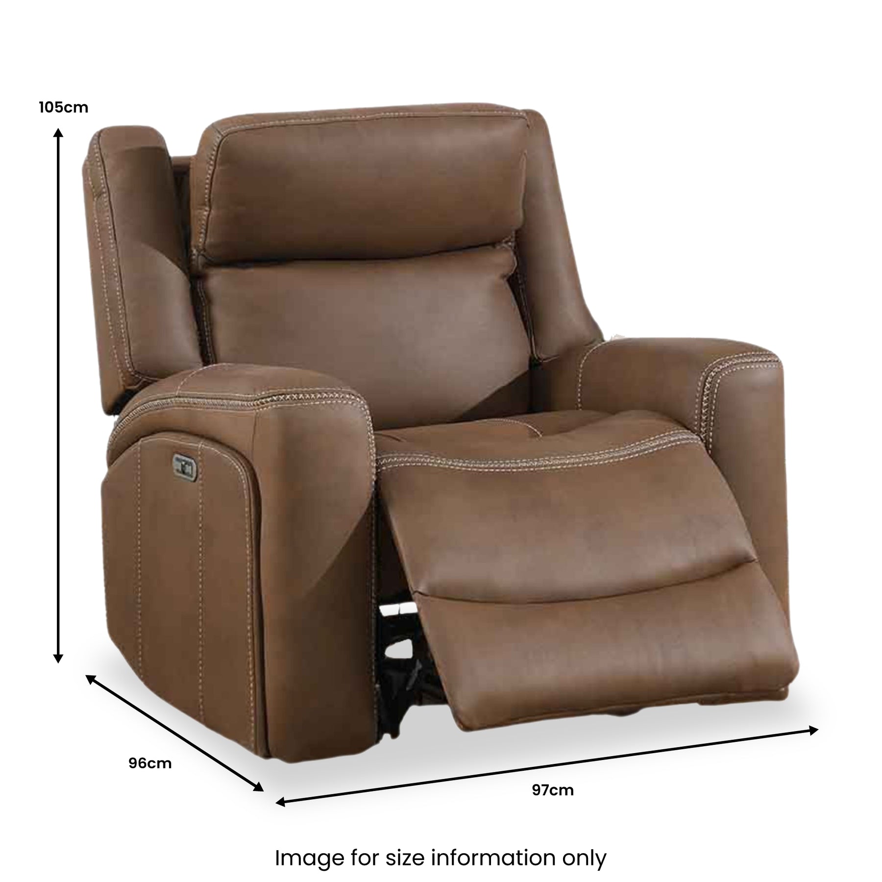 Lambeth Armchair Dims from Roseland Furniture